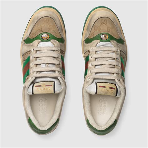 gucci sneaker screener|gucci gg canvas sneakers.